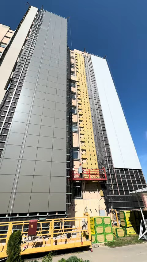 На нашем текущем объекте РУП «Минскэнерго» вовсю ведутся работы!