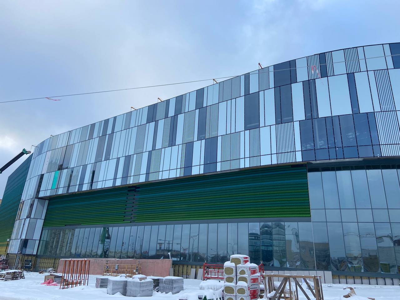 Многофункциональный комплекс на пересечении ул.Маяковского и ул.Аранская в г. Минске.