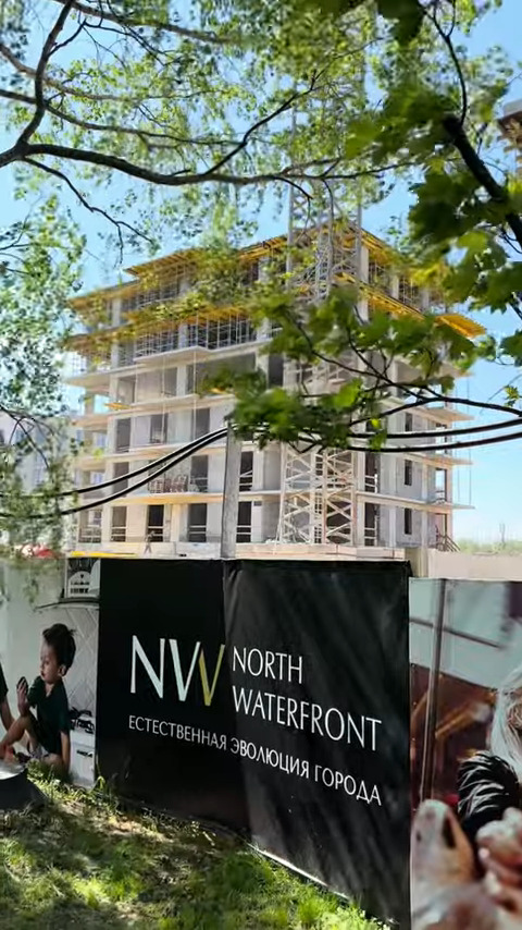 Наш текущий объект ЖК North Waterfront почти готов!